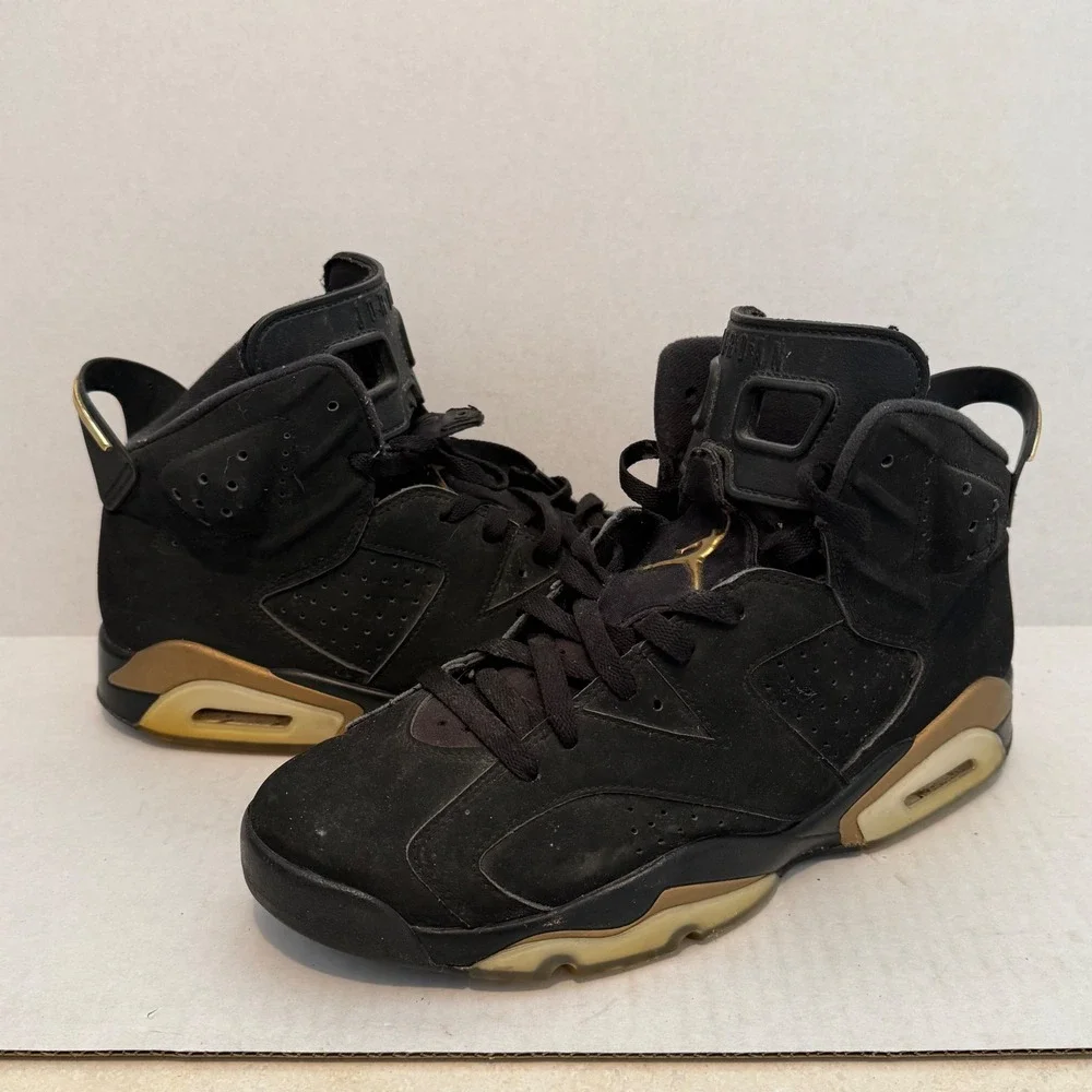Jordan 6 Retro DMP Defining Moments 2020 Black Gold CT4954-007‎ Mens 9.5